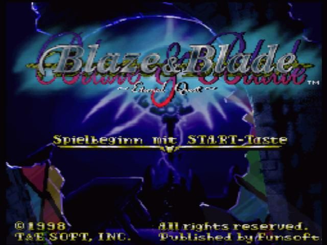 Blaze & Blade screenshot 2 for Playstation
